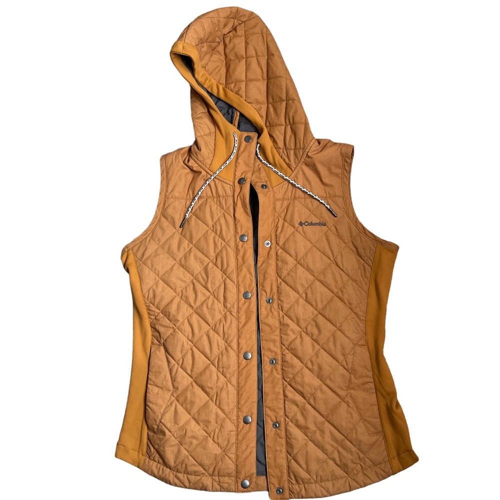 Columbia Quilted Vest with Hood - Medium